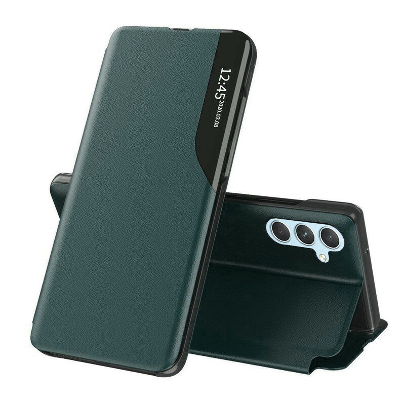 Husa de protectie Techsuit eFold Series compatibil cu Samsung Galaxy A34 5G, Verde Inchis