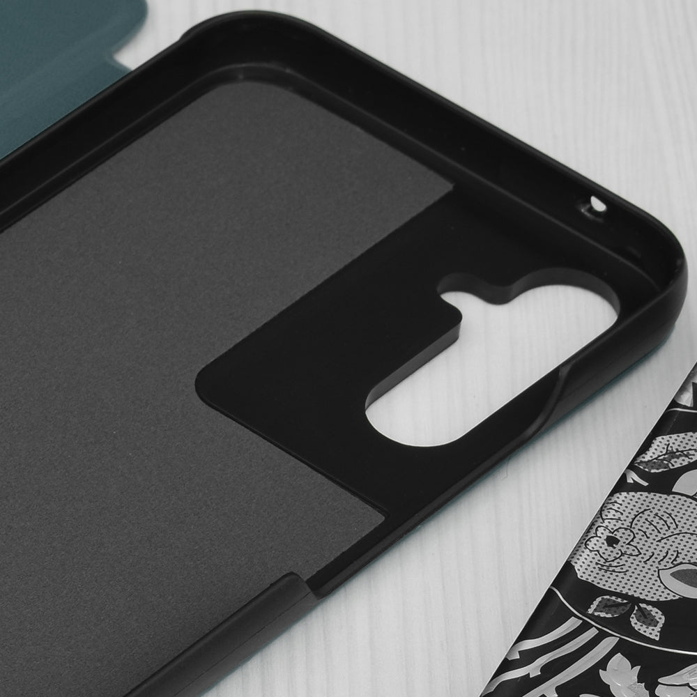 Husa de protectie Techsuit eFold Series compatibil cu Samsung Galaxy A34 5G, Verde Inchis