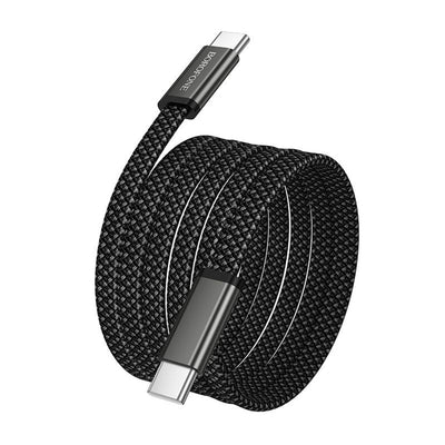 Cablu Borofone Peace (BX124), USB-C, 60W, 1m, Negru