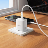 Incarcator Borofone (BN33), USB-C, PD 40W, GaN, Alb