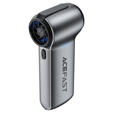 Ventilator portabil Acefast YF3, LED, 2500mAh, Gri