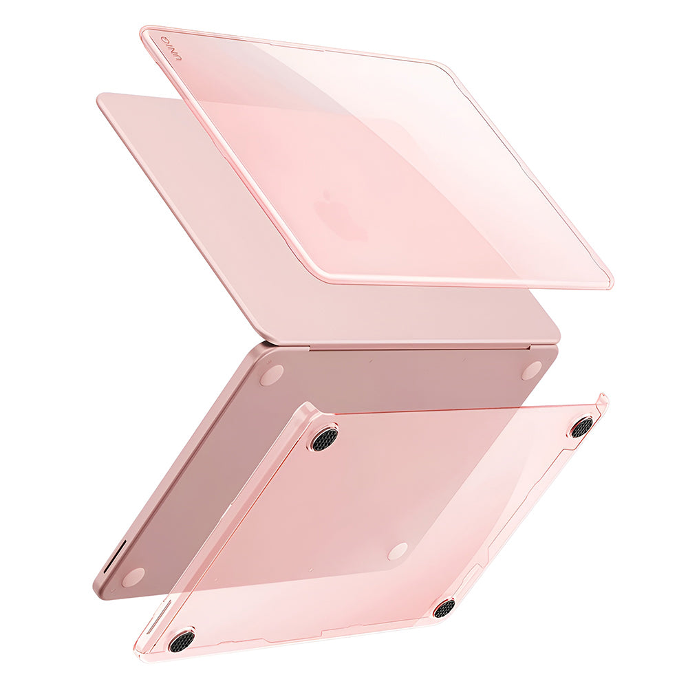 Husa UNIQ Vero MacBook Neo 13", Policarbonat, Roz