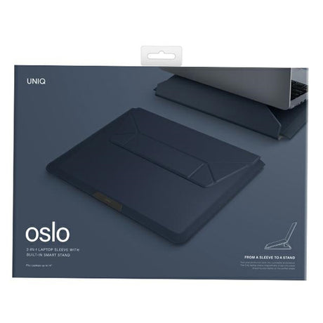 Husa Laptop UNIQ Oslo, 14″, Albastru