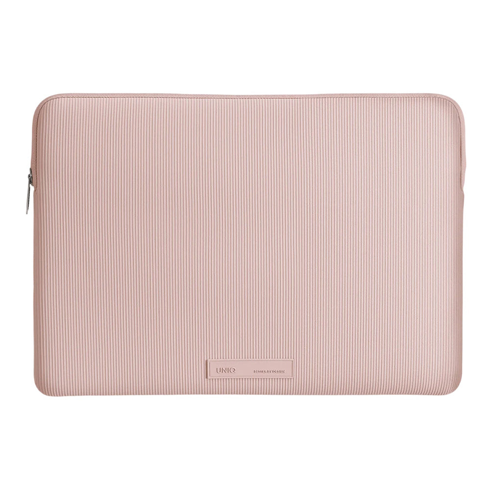Husa Laptop UNIQ Cyprus Ridge, Waterproof, Neopren, Roz