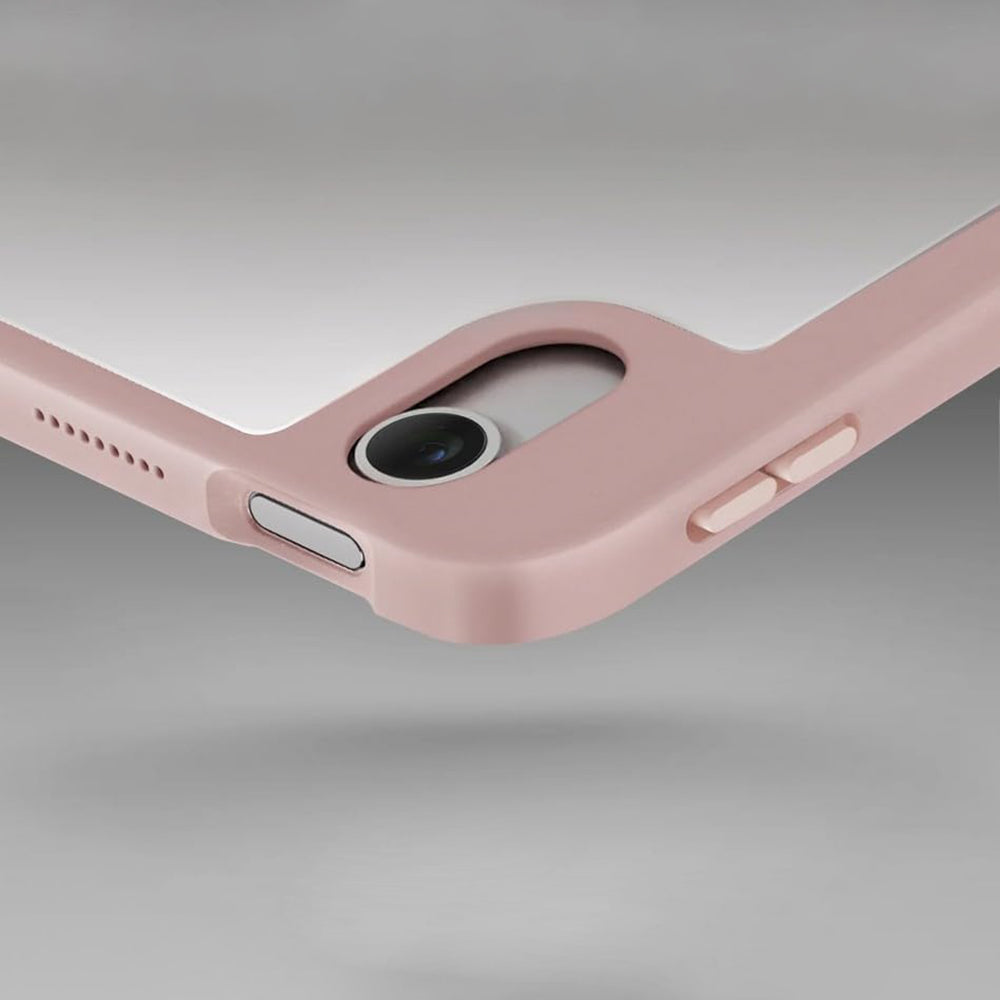 Husa de protectie tableta UNIQ Moven compatibil cu iPad 11 (2025), Roz
