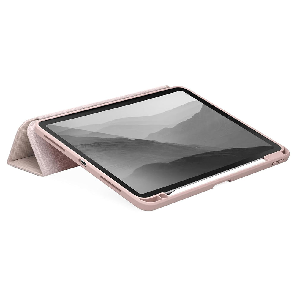 Husa de protectie tableta UNIQ Moven compatibil cu iPad 11 (2025), Roz