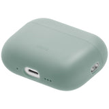 Husa Casti UNIQ Lino Hybrid (AirPods Pro 3), Silicon, Verde