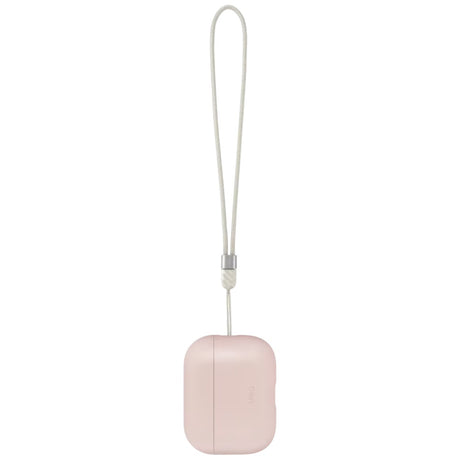 Husa Casti UNIQ Lino Hybrid (AirPods Pro 3), Silicon, Roz