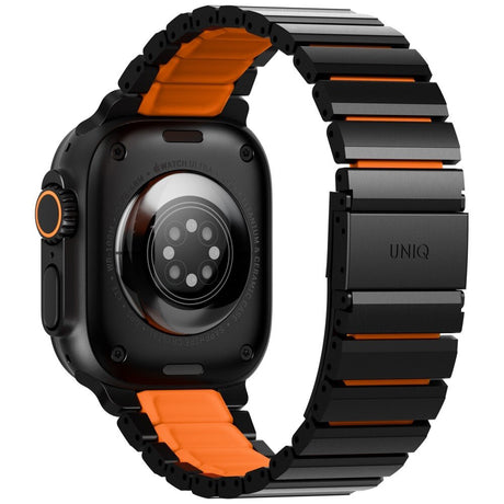 Curea smartwatch UNIQ Strova Flex compatibil cu Apple Watch 1 / 2 / 3, Portocaliu