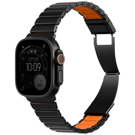 Curea smartwatch UNIQ Strova Flex compatibil cu Apple Watch 1 / 2 / 3, Portocaliu
