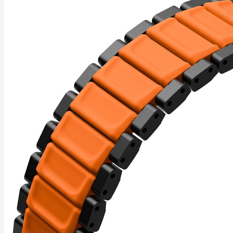Curea smartwatch UNIQ Strova Flex compatibil cu Apple Watch 1 / 2 / 3, Portocaliu
