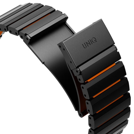 Curea smartwatch UNIQ Strova Flex compatibil cu Apple Watch 1 / 2 / 3, Portocaliu