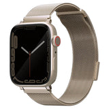 Curea smartwatch Apple Watch 1/2/3/4/5/6/7/8/9/10/11/SE/SE 2/SE 3 (38/40/41/42mm) - UNIQ Dante - Starlight
