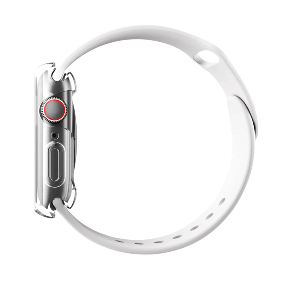 Husa smartwatch Apple Watch 11 42mm, Transparent