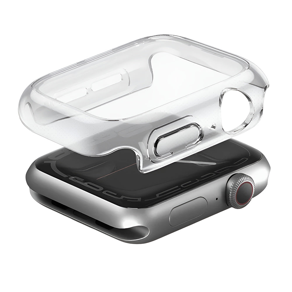 Husa smartwatch Apple Watch 11 42mm, Transparent