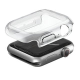 Husa smartwatch Apple Watch 11 42mm, Transparent