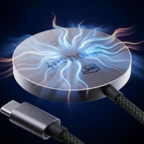 Incarcator 3mk incharge® Align, MagSafe, 25W, Qi2.2, Negru