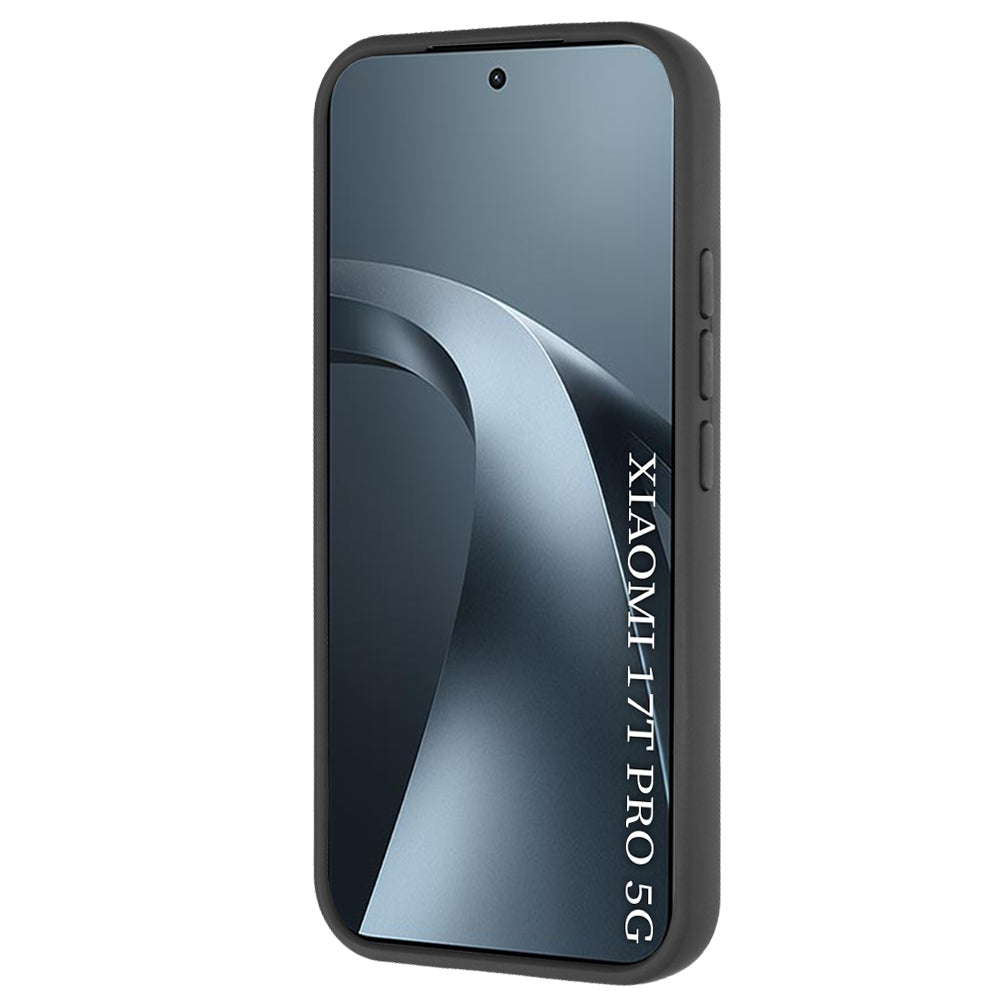 Husa de protectie Techsuit Glinth compatibil cu Xiaomi 17T Pro, Negru