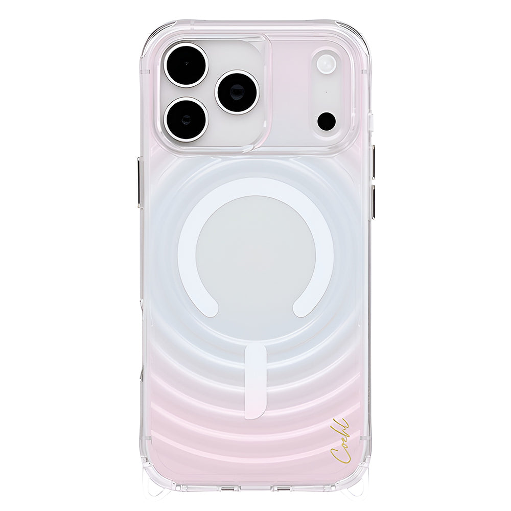 Husa de protectie UNIQ Coehl MagClick compatibil cu iPhone 17 Pro Max, Roz