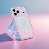 Husa de protectie UNIQ Coehl MagClick compatibil cu iPhone 17 Pro Max, Roz