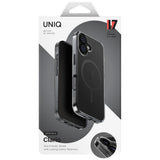 Husa de protectie UNIQ Clario MagClick compatibil cu iPhone 17, Negru