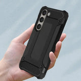 Husa de protectie Techsuit Hybrid Armor compatibil cu Samsung Galaxy S23, Negru