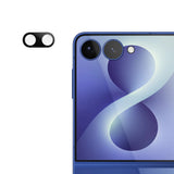 Folie de protectie Techsuit Full Camera Glass compatibil cu Samsung Galaxy Z Flip8, Negru