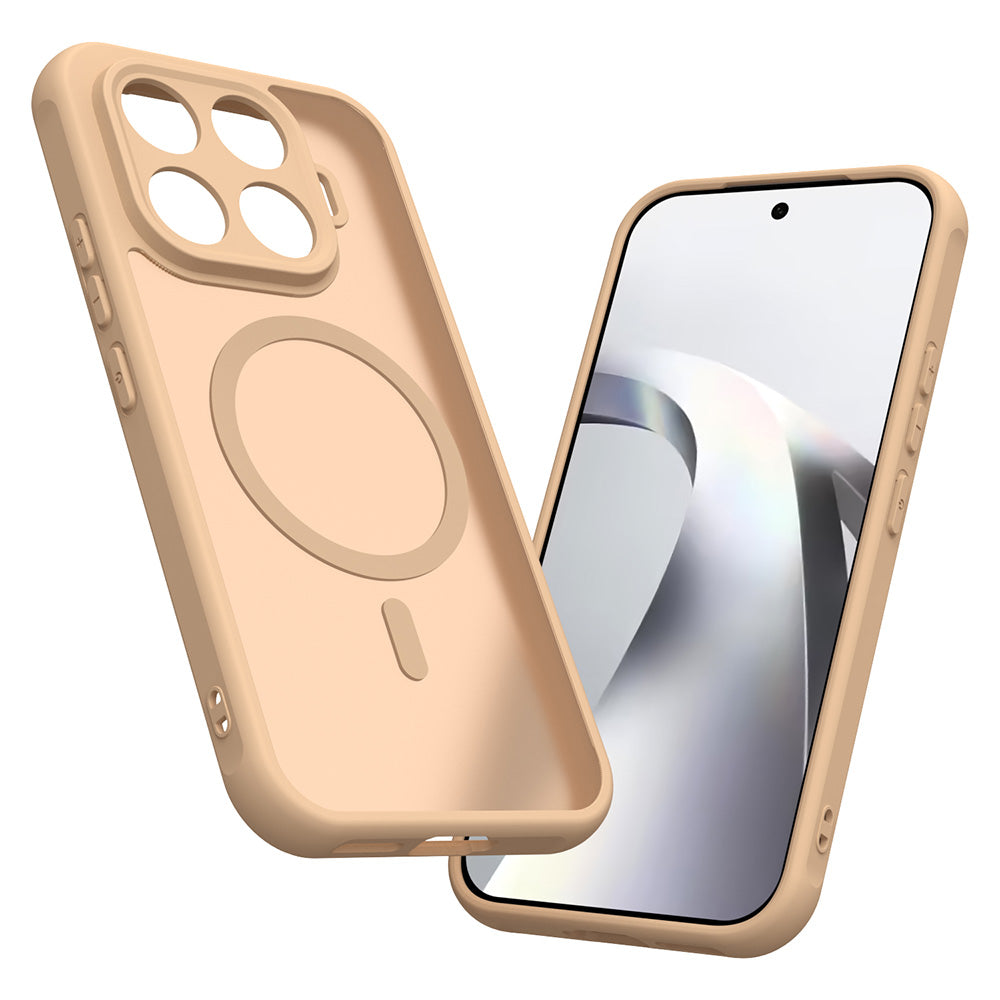 Husa de protectie Techsuit HaloFrost II MagSafe compatibil cu Xiaomi 17T, Auriu