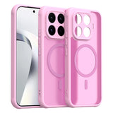 Husa de protectie Techsuit HaloFrost II MagSafe compatibil cu Xiaomi 17T, Roz