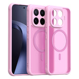 Husa de protectie Techsuit HaloFrost II MagSafe compatibil cu Xiaomi 17T Pro, Roz