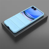 Husa de protectie Techsuit Magic Shield compatibil cu Samsung Galaxy Z Flip8, Albastru