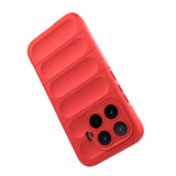 Husa de protectie Techsuit Magic Shield compatibil cu Xiaomi 17T, Roșu