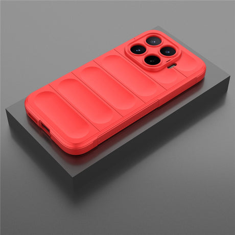 Techsuit Magic Shield védőtok Xiaomi 17T-hez, piros
