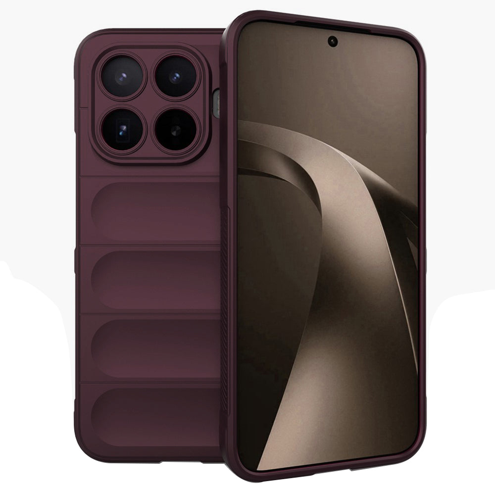 Husa de protectie Techsuit Magic Shield compatibil cu Xiaomi 17T Pro, Bordeaux