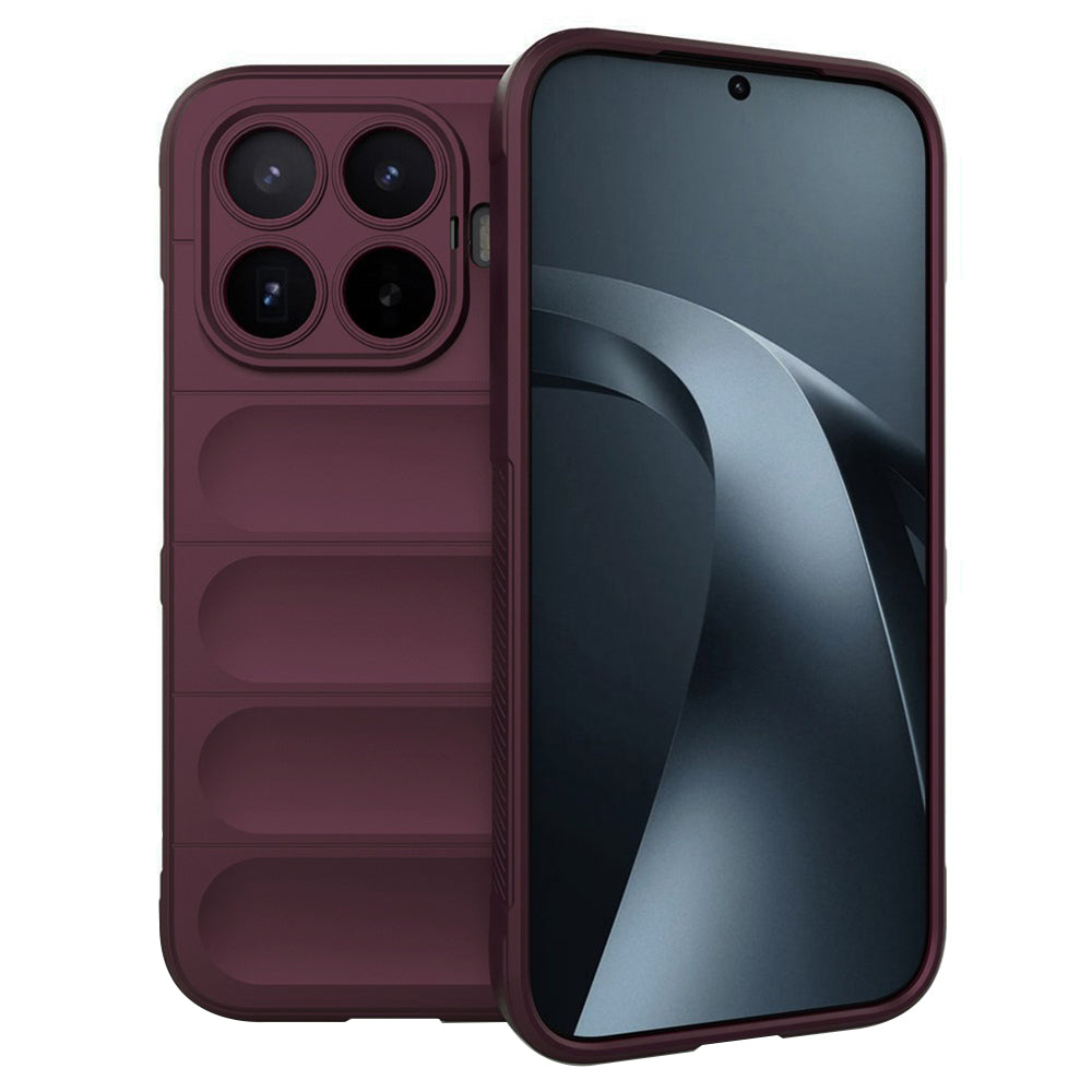 Husa de protectie Techsuit Magic Shield compatibil cu Xiaomi 17T, Bordeaux