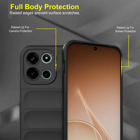 Husa de protectie Techsuit Magic Shield compatibil cu OnePlus Nord 6, Albastru
