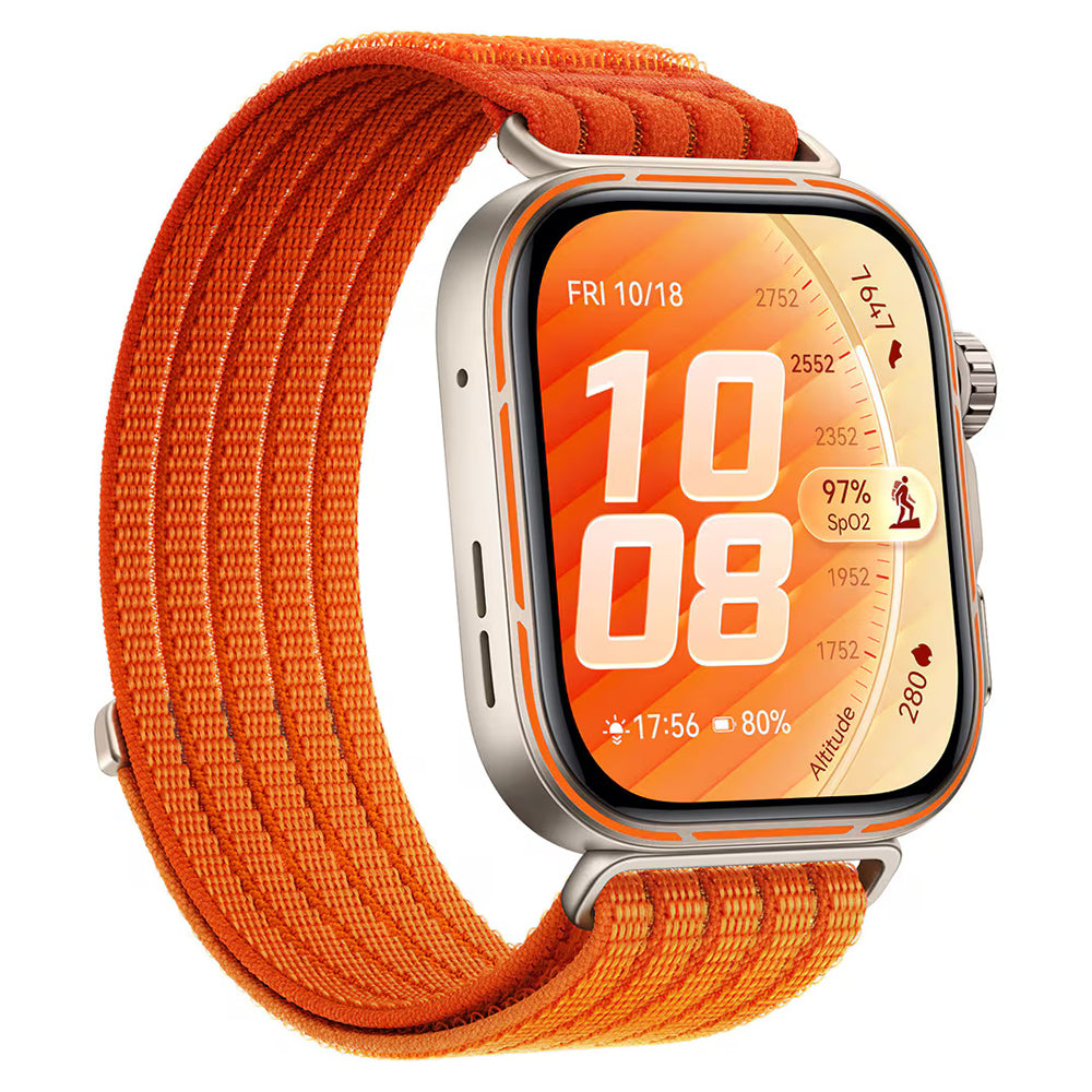 Curea smartwatch Techsuit compatibil cu Huawei Watch Fit 5, Visiniu