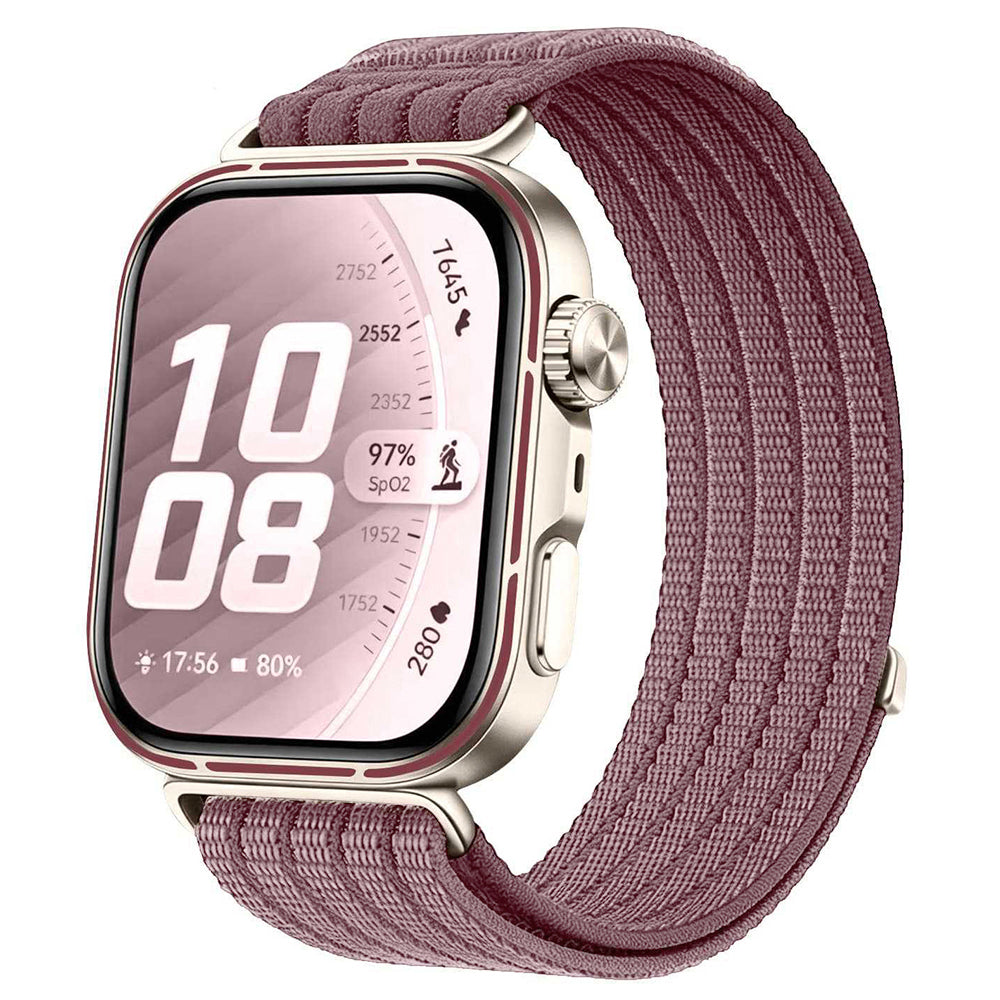 Curea smartwatch Techsuit compatibil cu Huawei Watch Fit 5, Visiniu