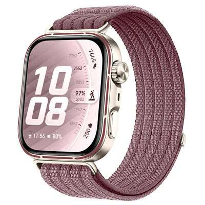 Curea smartwatch Techsuit compatibil cu Huawei Watch Fit 5, Visiniu