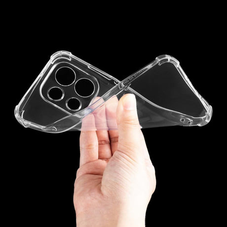 Husa de protectie Techsuit Shockproof Clear Silicone compatibil cu Oppo Reno16, Transparent