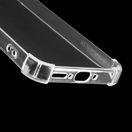 Husa de protectie Techsuit Shockproof Clear Silicone compatibil cu Oppo Reno16, Transparent