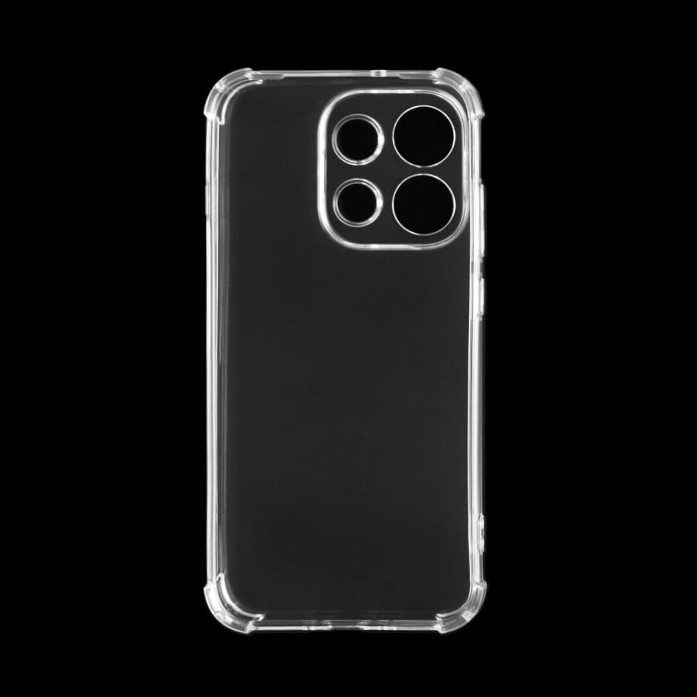 Husa de protectie Techsuit Shockproof Clear Silicone compatibil cu Oppo Reno16 Pro, Transparent