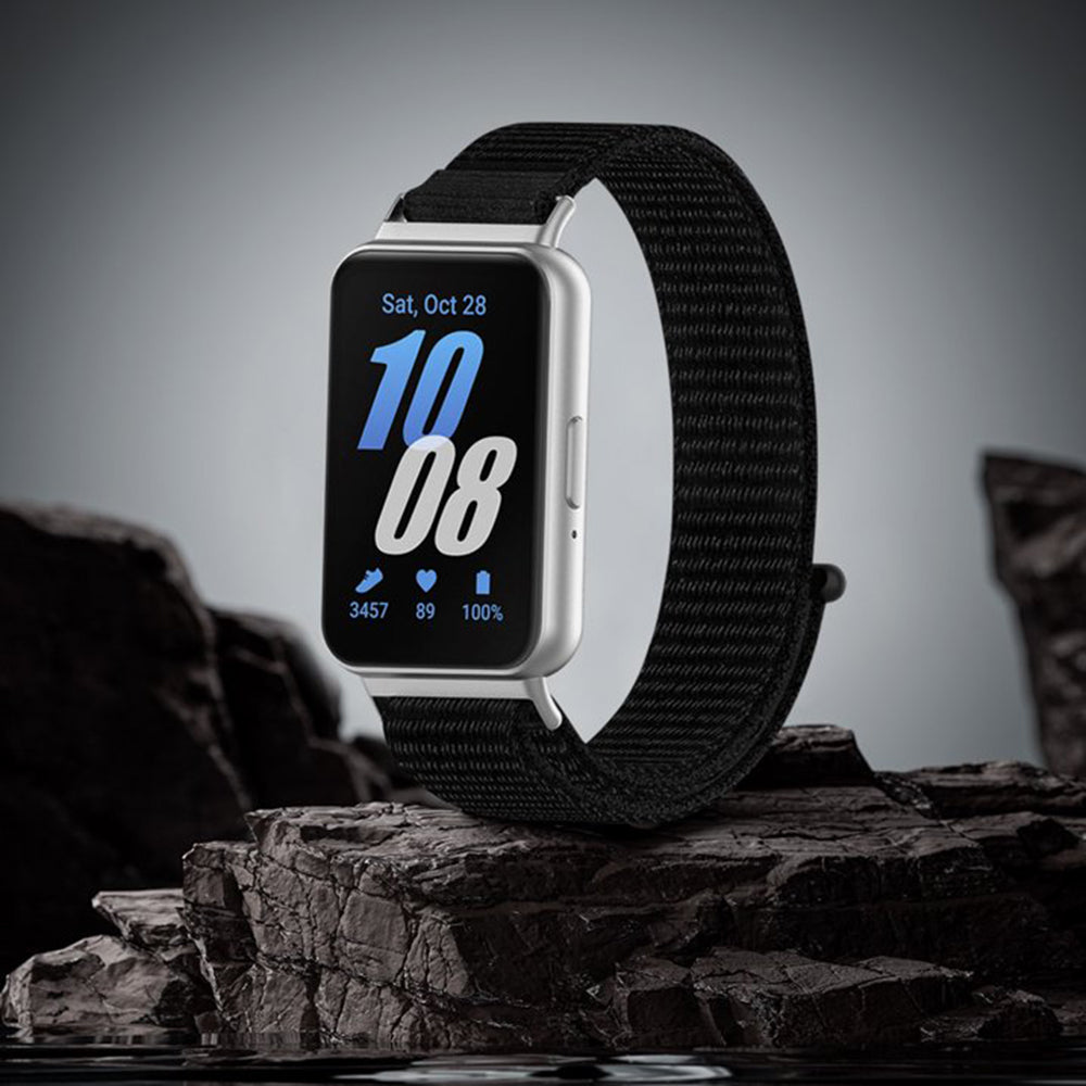 Curea smartwatch Techsuit compatibil cu Samsung Galaxy Fit3, Negru