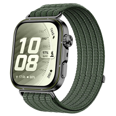 Curea smartwatch Techsuit compatibil cu Huawei Watch Fit 5, Verde inchis