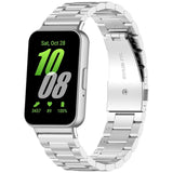 Curea smartwatch Techsuit compatibil cu Samsung Galaxy Fit3, Argintiu