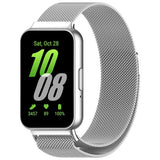 Curea smartwatch Techsuit compatibil cu Samsung Galaxy Fit3, Argintiu