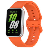Curea smartwatch Techsuit compatibil cu Samsung Galaxy Fit3, Portocaliu