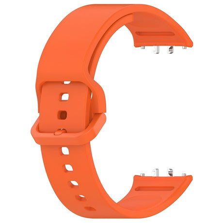Curea smartwatch Techsuit compatibil cu Samsung Galaxy Fit3, Portocaliu