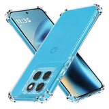 Husa de protectie Techsuit Shockproof Clear Silicone compatibil cu Motorola Moto G87 / G77 / G67, Transparent