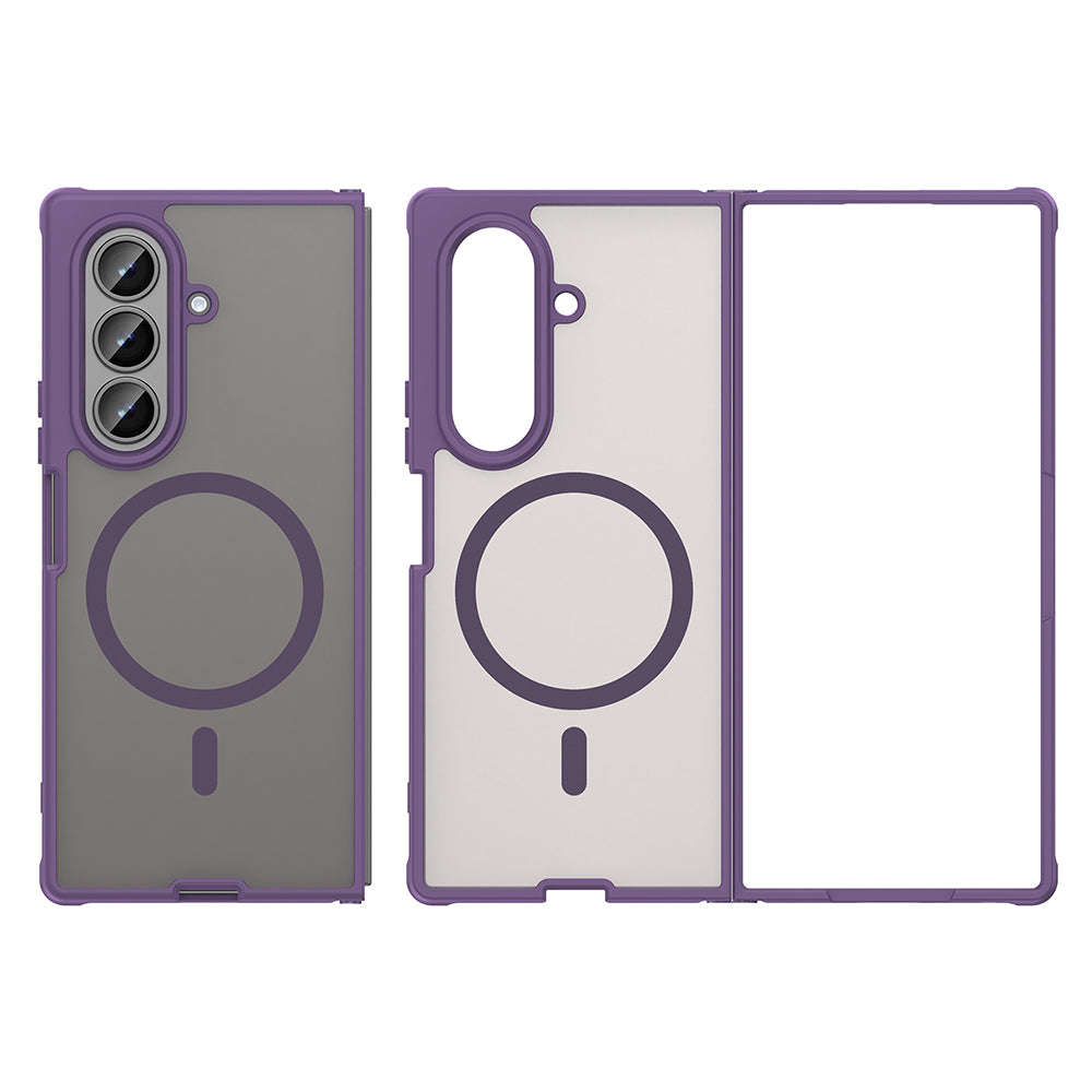 Husa de protectie Techsuit HaloFrost II MagSafe compatibil cu Samsung Galaxy Z Fold8 Ultra, Mov